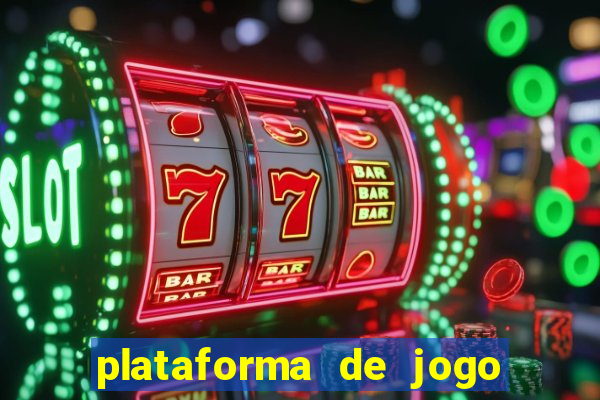 plataforma de jogo nova pagando